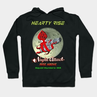 Hearty Rise Night Attack By The Moon Light Hoodie